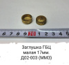Д02-003 ( ММЗ ) Заглушка ГБЦ малая 17мм