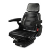Сиденье УК ( ЛЮКС-ПРОФИ ) ( винилискожа, подголовник, ремень безопасн., подлокотники )